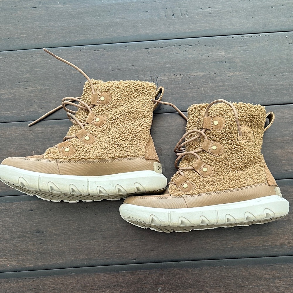 Sorel Tan Winter & Rain Boots